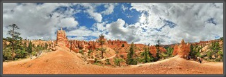 Panorama,360°,USA,Amerika,Landschaft,Utah,Bryce Canyon,Queens Garden,America,Panoramic,Michael Rucker
