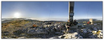 Benediktenwand Gipfel, Bayern, Deutschland