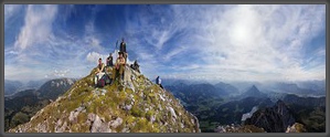 Panorama,360°,Scheffauer,Wilder Kaiser,Tyrol,Tirol,Austria,America,Panoramic,Michael Rucker