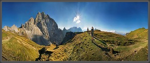 Panorama,360°,Partenkirchner,Dreitorspitze,Meilerhuette,Bavarian,Bayern,Deutschland,Germany,Panoramic,Michael Rucker